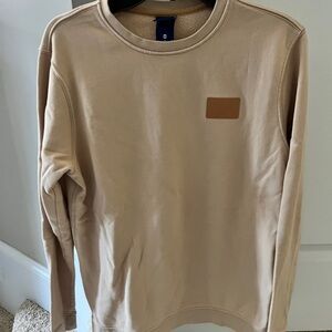 Men's Medium Beige/Tan Nike Sweatshirt